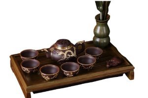 品味經典 常生源金鑲玉古龍紫砂茶具套裝，商務禮品與茶道藝術的完美結合